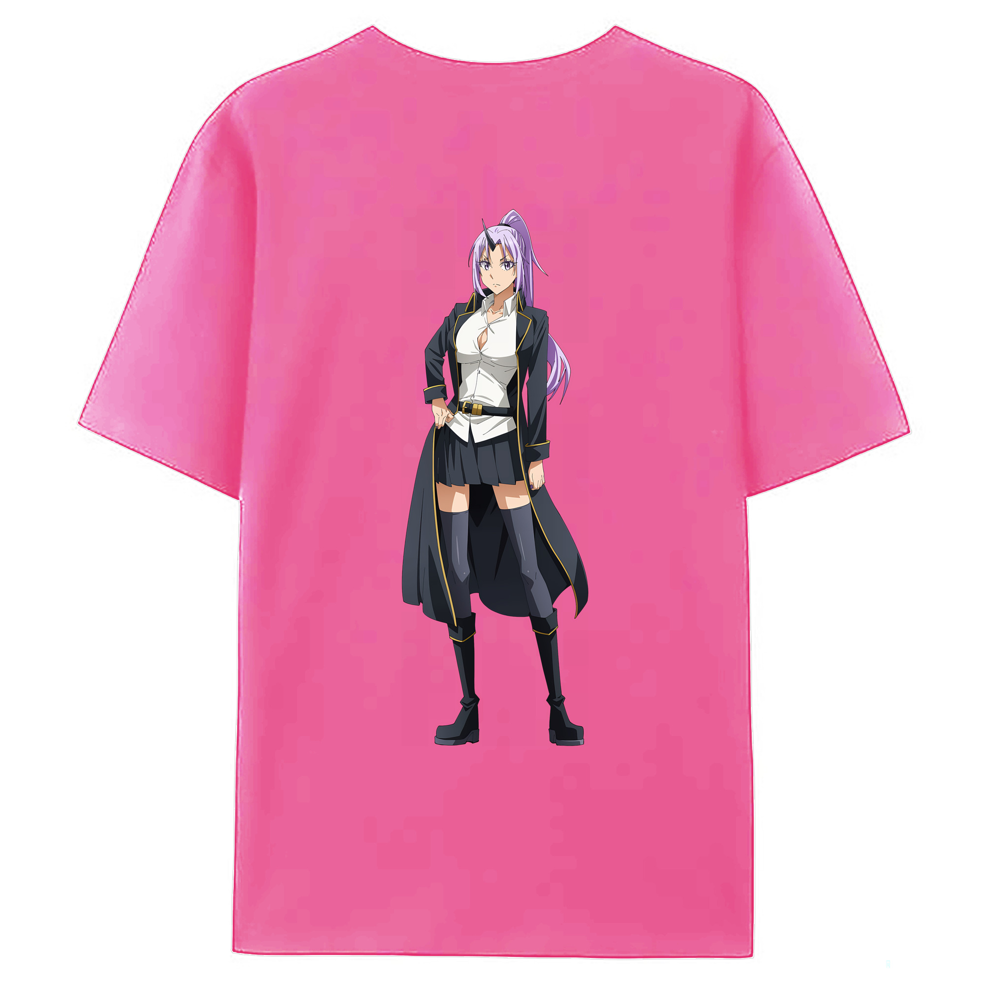 （画像用） 転スラ Regarding Reincarnated to Slime レディース半袖Tシャツ(バックプリント)